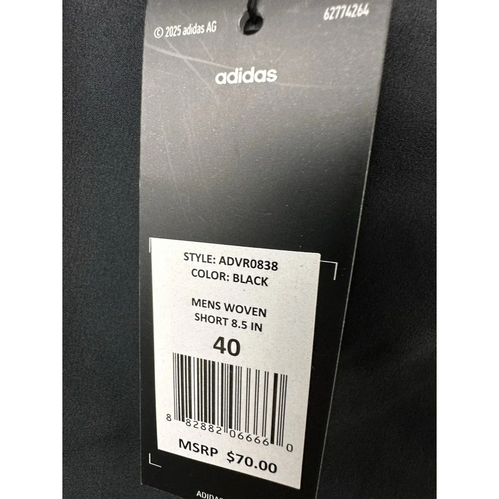 Adidas Ultimate 365 Performance Golf Shorts Mens Size 42 Black Inseam NWT